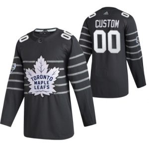 Toronto Maple Leafs Trikot Benutzerdefinierte Grau 2020 NHL All Star